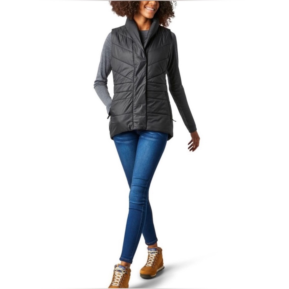 Smartwool Woman's Smartloft 150 Vest Black Size L